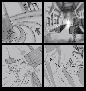 Tomb Raider Underworld Storyboards Jan Mayen