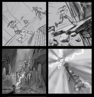 Tomb Raider Underworld Storyboards Jan Mayen