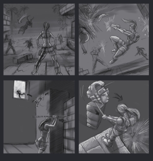 Tomb Raider Underworld Storyboards Mexico