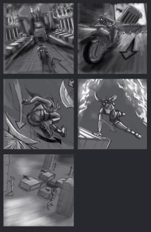 Tomb Raider Underworld Storyboards Mexico