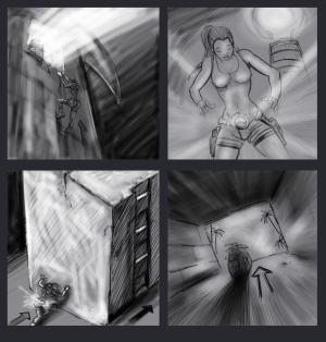 Tomb Raider Underworld Storyboards Mexico