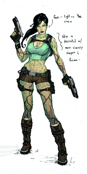 Tomb Raider Underworld Doppelganger Artwork