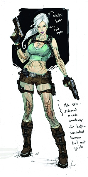 Tomb Raider Underworld Doppelganger Artwork