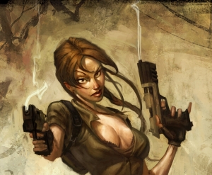 Tomb Raider Underworld Lara Croft Illustrations and Artwork