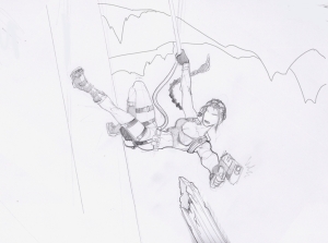 Tomb Raider Underworld Lara Croft Illustrations and Artwork